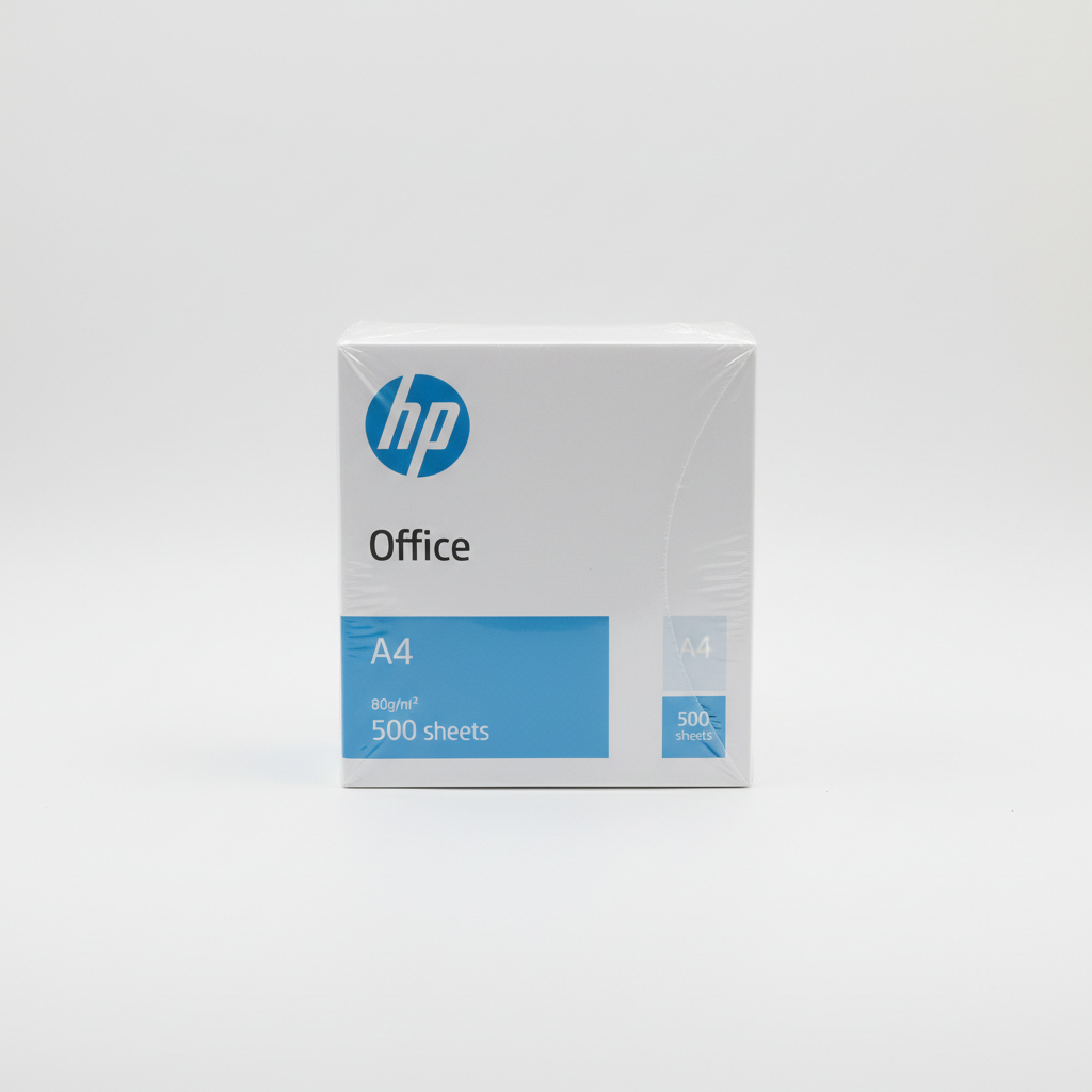 Letter size copy paper showing US standard office paper