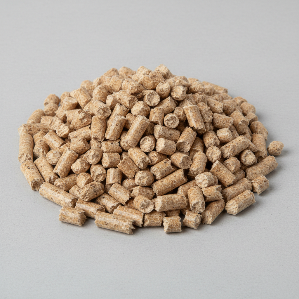 Industrial wood pellets for large-scale energy production